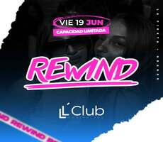 Miniatura REWIND FEST EN MONTEVIDEO (SALA L´CLUB) +18