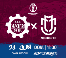 Miniatura SER CAXIAS X MARINGA - BRASILEIRAO SERIE C