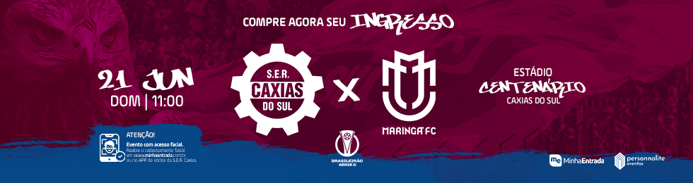 Capa SER CAXIAS X MARINGA - BRASILEIRAO SERIE C