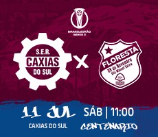 Miniatura   SER CAXIAS X FLORESTA - BRASILEIRAO SERIE C             