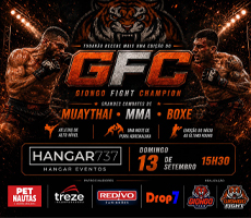 Miniatura GFC - GIONGO FIGHT CHAMPION NA HANGAR 737