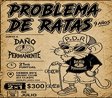 Miniatura PROBLEMA DE RATAS - DAñO PERMANENTE