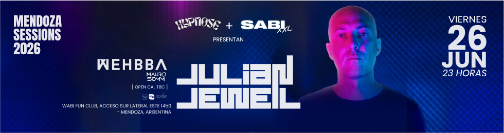 Capa HYPNOSE PRESENTA: JULIAN JEWEIL + WEHBBA
