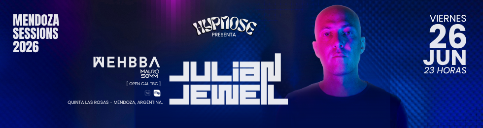 Capa HYPNOSE PRESENTA: JULIAN JEWEIL + WEHBBA