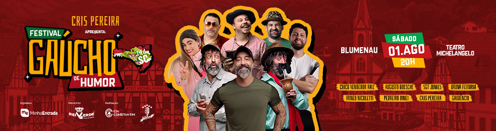 Capa FESTIVAL GAUCHO DE HUMOR EM BLUMENAU