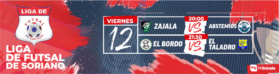Capa LIGA DE FUTSAL: VIERNES 12