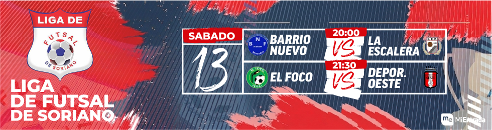 Capa LIGA DE FUTSAL: SABADO 13