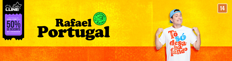 Capa RAFAEL PORTUGAL EM CRICIÚMA