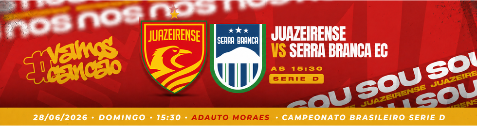 Capa JUAZEIRENSE X SERRA BRANCA-PB 28.06