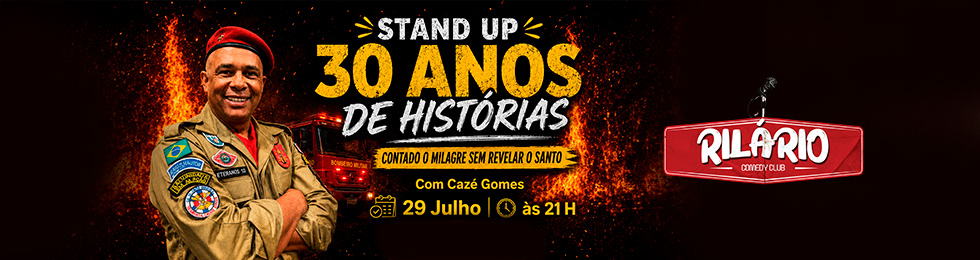 Capa 30 ANOS DE HISTÓRIAS: CONTANDO O MILAGRE SEM REVELAR O SANTO COM CAZÉ 