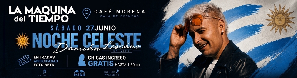 Capa DAMIAN LESCANO 27.06 CAFE MORENA