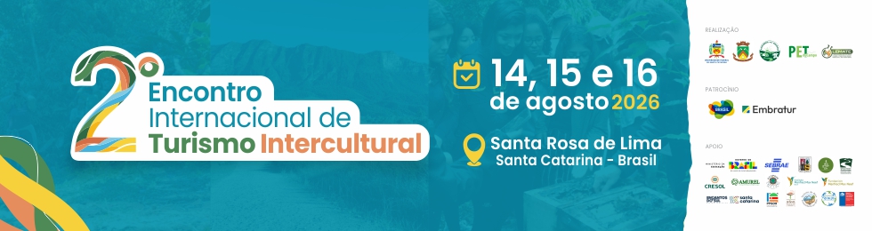 Capa 2º ENCONTRO INTERNACIONAL DE TURISMO INTERCULTURAL