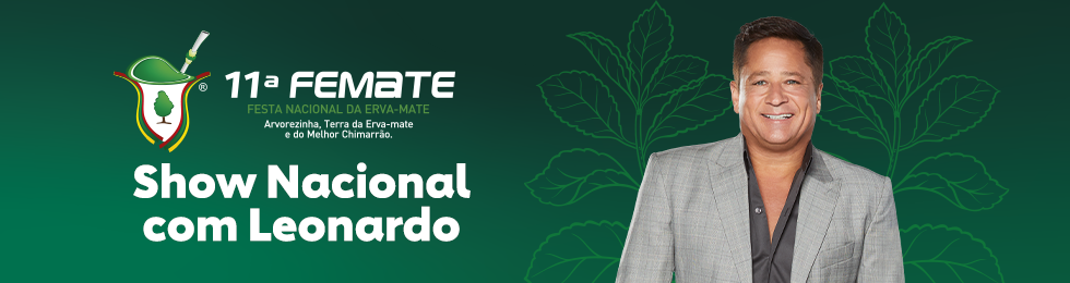 Capa 11ª FEMATE COM LEONARDO
