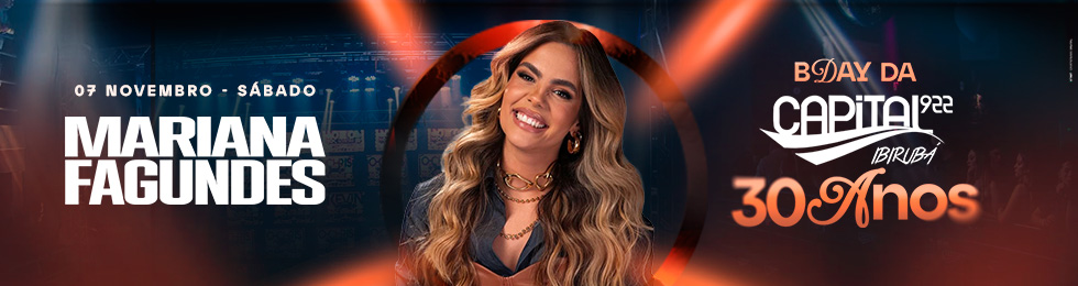 Capa BDAY DA CAPITAL COM MARIANA FAGUNDES