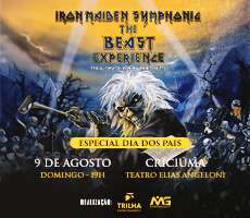 Miniatura IRON MAIDEN SYMPHONIC NO TEATRO ELIAS ANGELONI