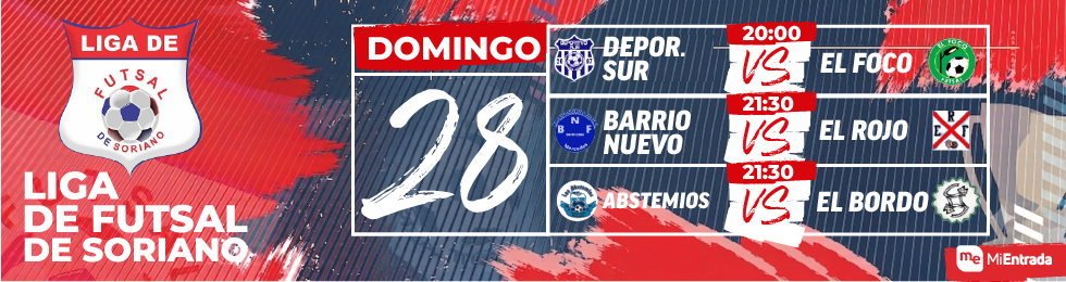 Capa FECHA 3 - DOMINGO 28 - CANCHA PRAGA