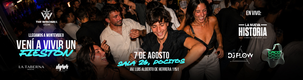 Capa LA TABERNA X THE WINDMILL | MONTEVIDEO | LA NUEVA HISTORIA