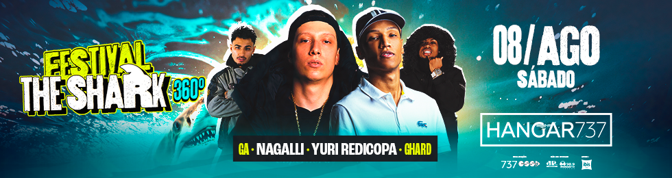 Capa FESTIVAL THE SHARK 360 NA HANGAR 737