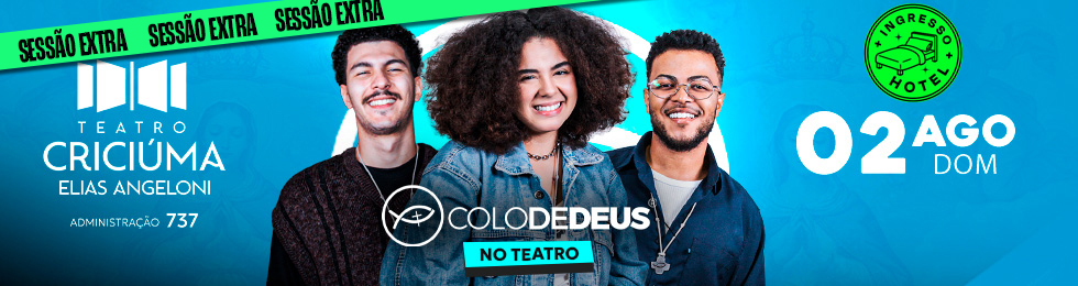 Capa SESSÃO EXTRA: COLO DE DEUS NO TEATRO ELIAS ANGELONI