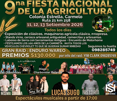 Miniatura 9NA FIESTA NACIONAL DE LA AGRICULTURA - CARMELO