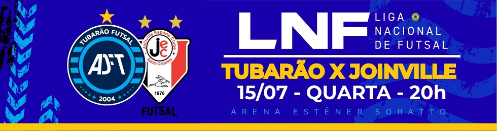Capa TUBARÃO X JOINVILLE