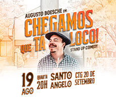 Miniatura AUGUSTO BOESCHE EM CHEGAMOS QUE TA LOCO - SANTO ANGELO