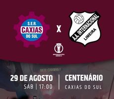 Miniatura SER CAXIAS X INTER DE LIMEIRA - BRASILEIRAO SERIE C