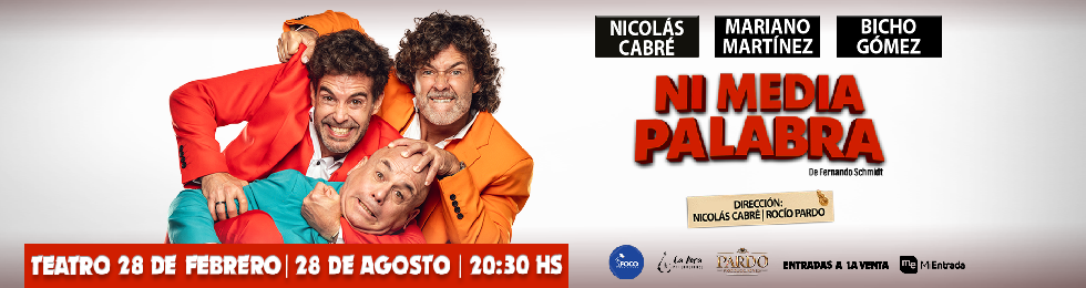 Capa NI MEDIA PALABRA | 28 DE AGOSTO 