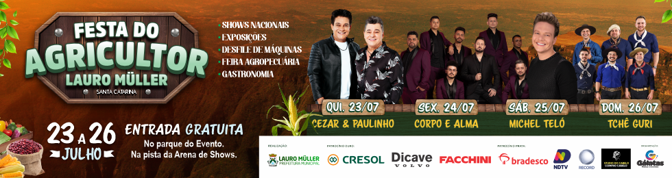 Capa 24.07 FESTA DO AGRICULTOR COM CORPO E ALMA 