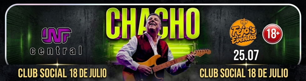 Capa 25/07 FEJO EVENTOS - CHACHO RAMOS