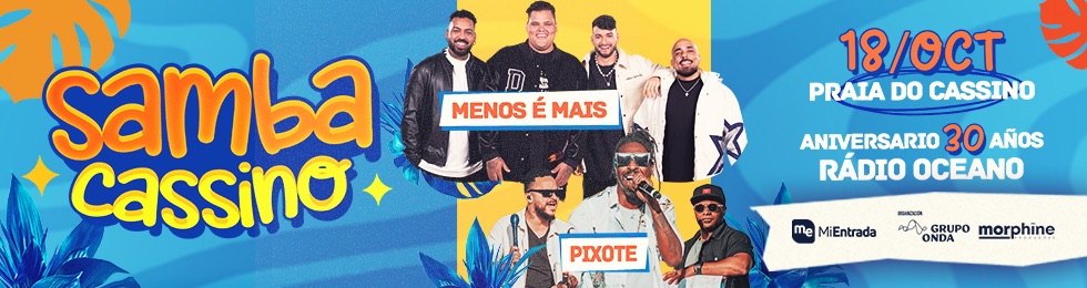 Capa SAMBA CASSINO - MENOS É MAIS E PIXOTE