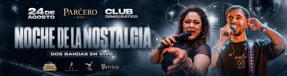 Capa NOCHE DE LA NOSTALGIA 2026 | PARCERO BAR