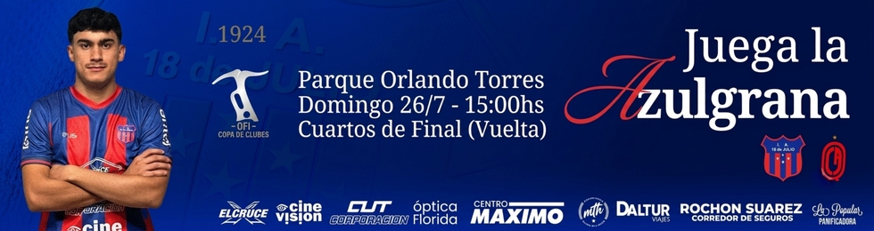 Capa 18 DE JULIO VS. QUILMES DE FLORIDA
