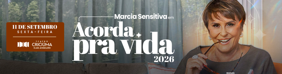 Capa MARCIA SENSITIVA NO TEATRO ELIAS ANGELONI