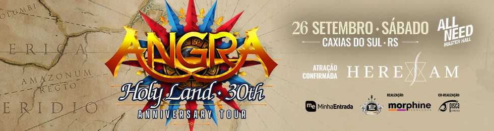 Capa ANGRA - HOLY LAND - 30TH