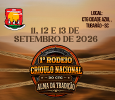 Miniatura 1º RODEIO CRIOULO NACIONAL DO CTG ALMA DA TRADIÇÃO 12.09