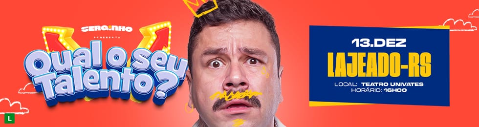 Capa SERGINHO LACERDA / STAND UP COMEDY /  VIDA DE PAI