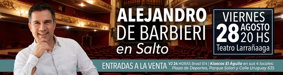 Capa ALEJANDRO DE BARBIERI EN SALTO
