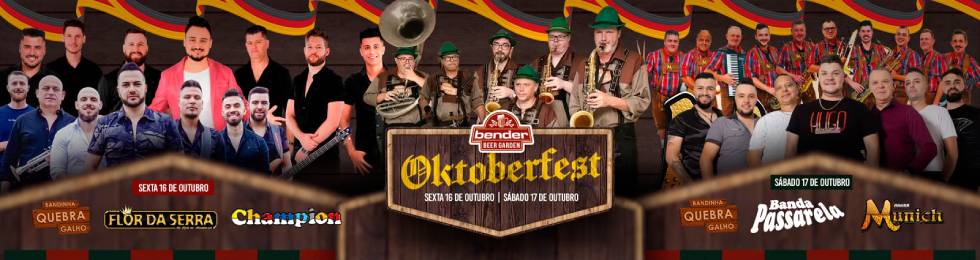 Capa OKTOBERFEST BENDER BEER GARDEN 16-10