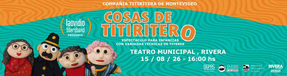 Capa OVIDIO TITERS BAND 15.08 FUNCION 16:00