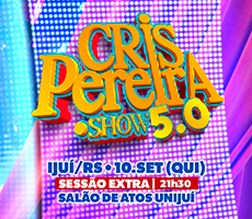 Miniatura CRIS PEREIRA PONTO SHOW 5.0 SESSÃO EXTRA EM IJUI