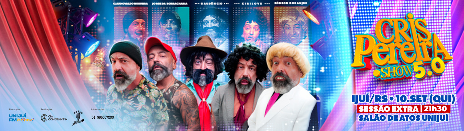 Capa CRIS PEREIRA PONTO SHOW 5.0 SESSÃO EXTRA EM IJUI