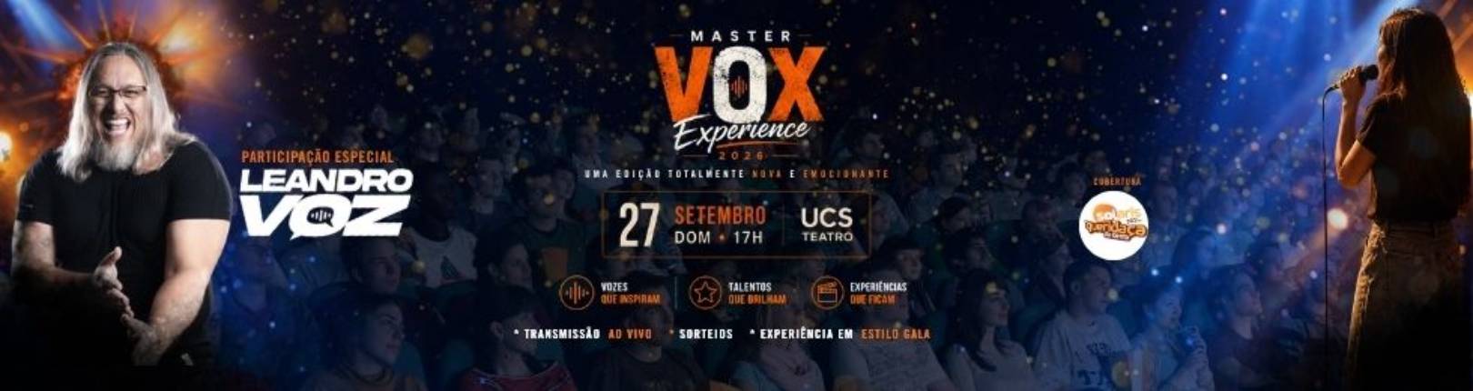 Capa MASTER VOX EXPERIENCE 2026