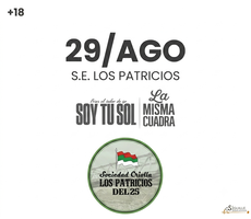 Miniatura 76 AñOS DE LA SOCIEDAD CRIOLLA LOS PATRICIOS DEL 25 DE FLORIDA.