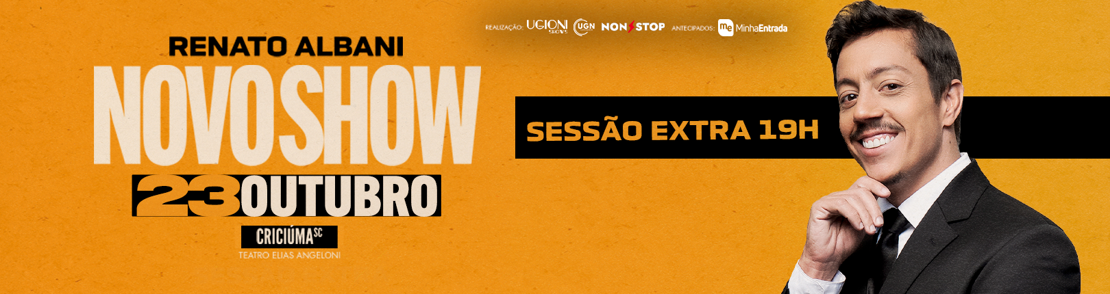 Capa SESSÃO EXTRA: RENATO ALBANI NO ELIAS ANGELONI EM CRICIUMA