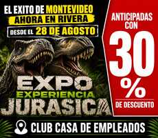 Miniatura EXPO EXPERIENCIA JURASICA EN RIVERA