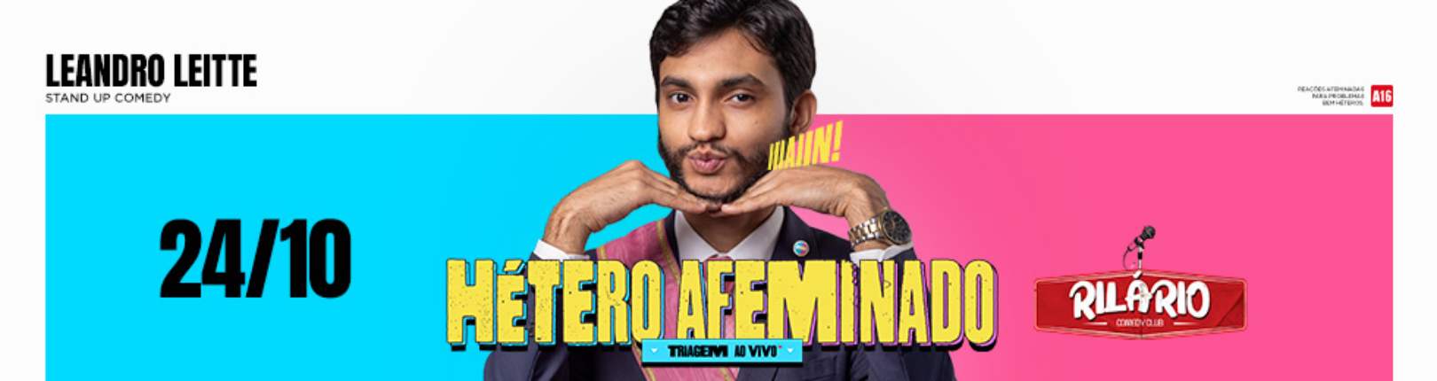 Capa LEANDRO LEITTE - HÉTERO AFEMINADO EM TUBARÃO SC 24.10