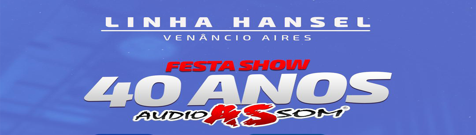 Capa LINHA HANSEL - 40 ANOS AUDIO SOM