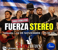 Miniatura FUERZA STEREO / BANDA TRIBUTO A SODA STEREO