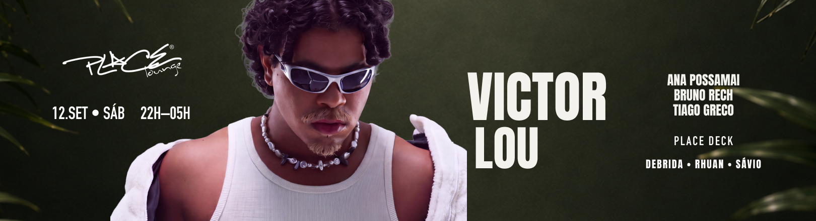 Capa PLACE LOUNGE X VICTOR LOU